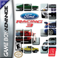 Ford Racing 3 PAL GameBoy Advance PAL box art